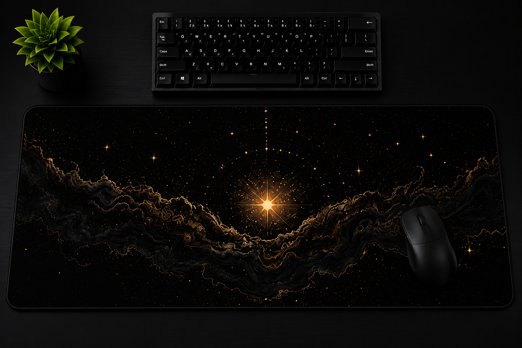 Celestial Singularity – Premium Gaming & Office Desk Pad