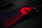 Crimson Ronin Extended Desk Pad