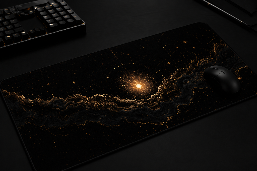 Celestial Singularity – Premium Gaming & Office Desk Pad