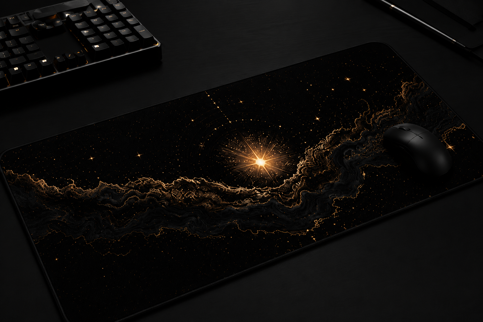 Celestial Singularity – Premium Gaming & Office Desk Pad