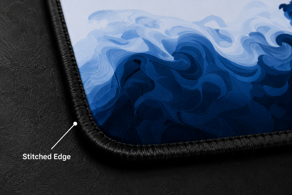 Azure Tide Gaming desk Pad