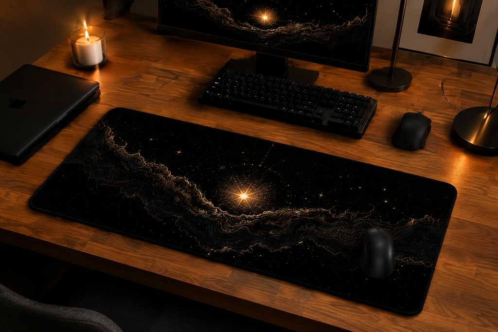 Celestial Singularity – Premium Gaming & Office Desk Pad
