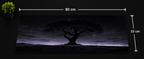 Eclipse Root – Mystical Night Tree Extended Desk Pad