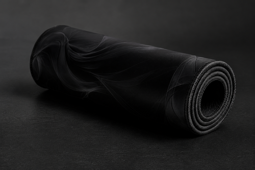 Black Air Flow – Premium Desk Mouse Pad