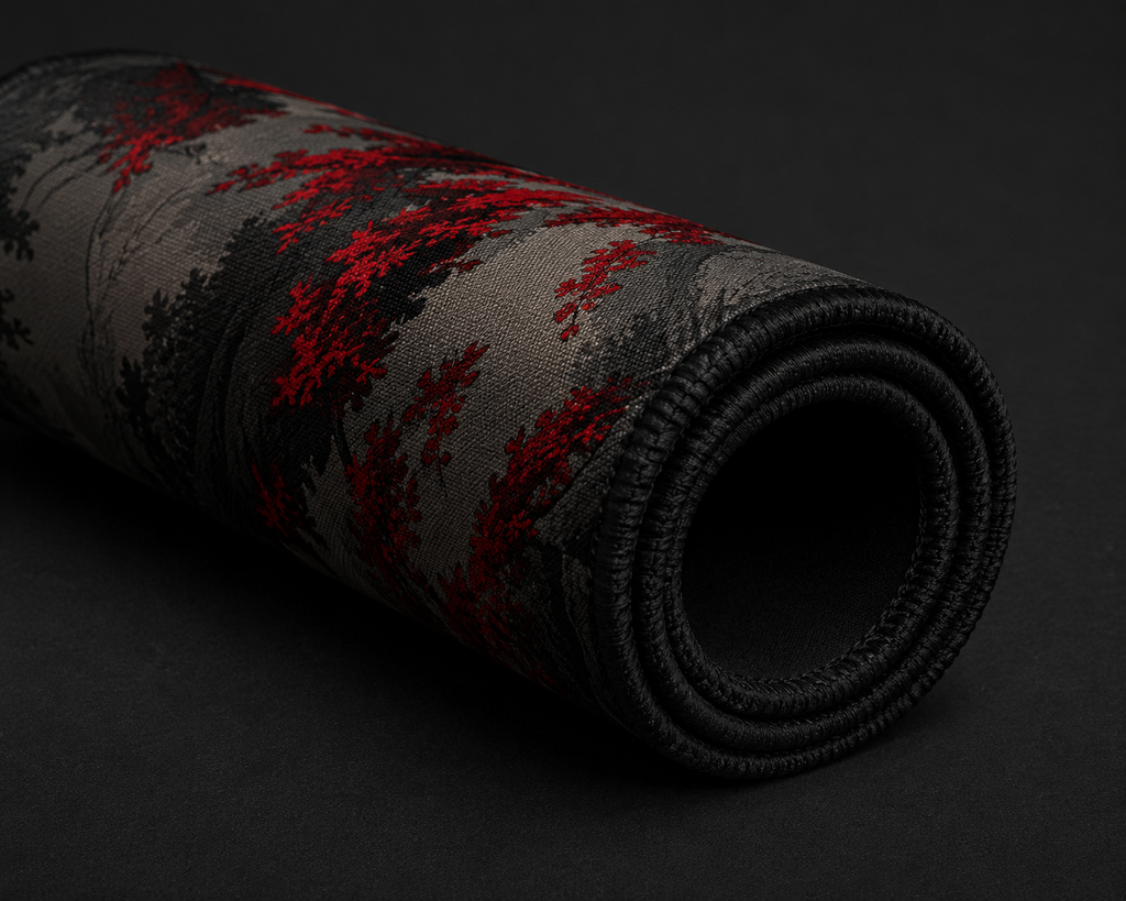 Crimson Horizon – Premium Extended Mouse Pad