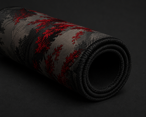 Crimson Horizon – Premium Extended Mouse Pad