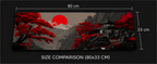 Crimson Horizon – Premium Extended Mouse Pad