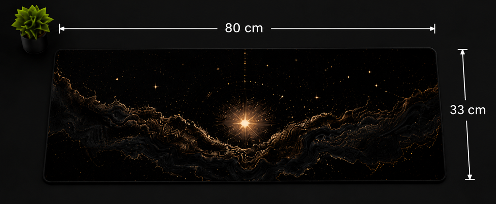 Celestial Singularity – Premium Gaming & Office Desk Pad