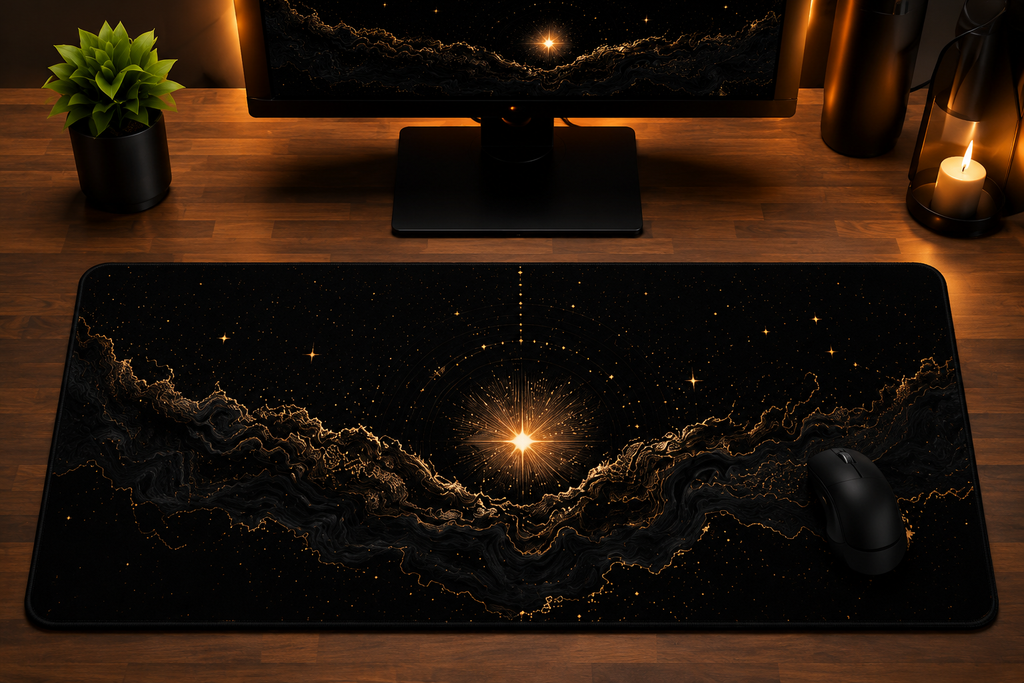 Celestial Singularity – Premium Gaming & Office Desk Pad