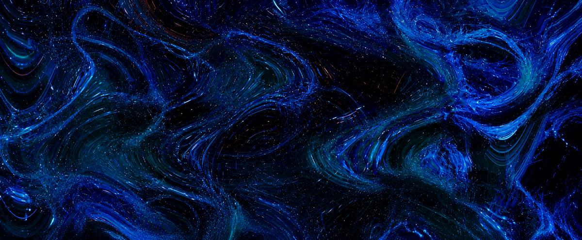 Nebula Flux – Abstract Galaxy Desk Pad